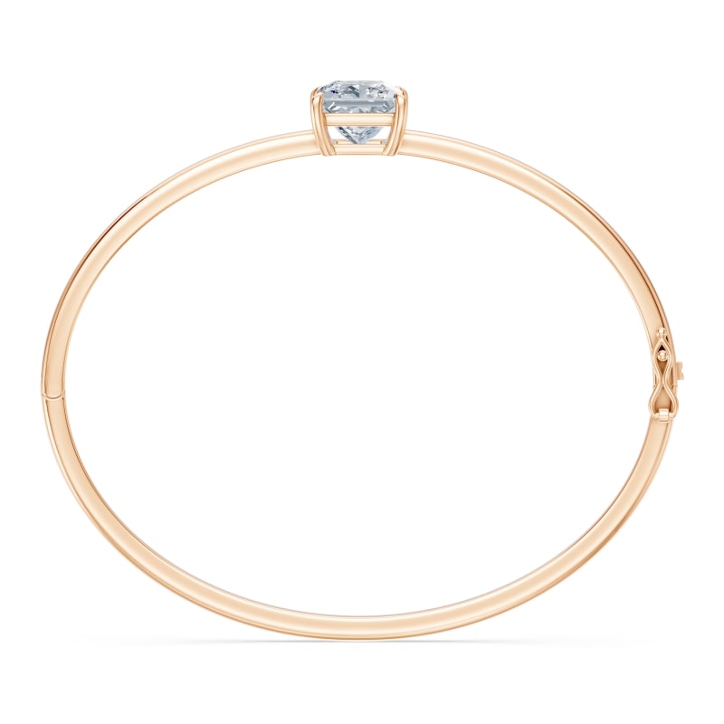 Princess Solitaire Bangle