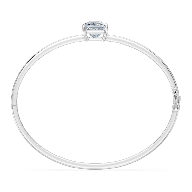 Princess Solitaire Bangle