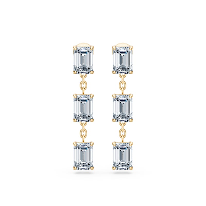 Emerald Drop Earrings