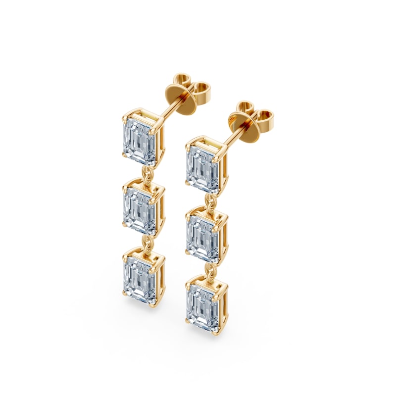 Emerald Drop Earrings