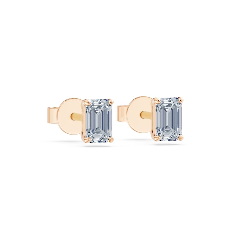 Emerald Stud Earrings