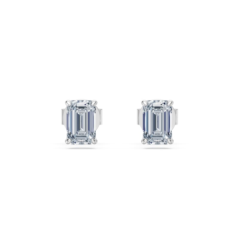 Emerald Stud Earrings