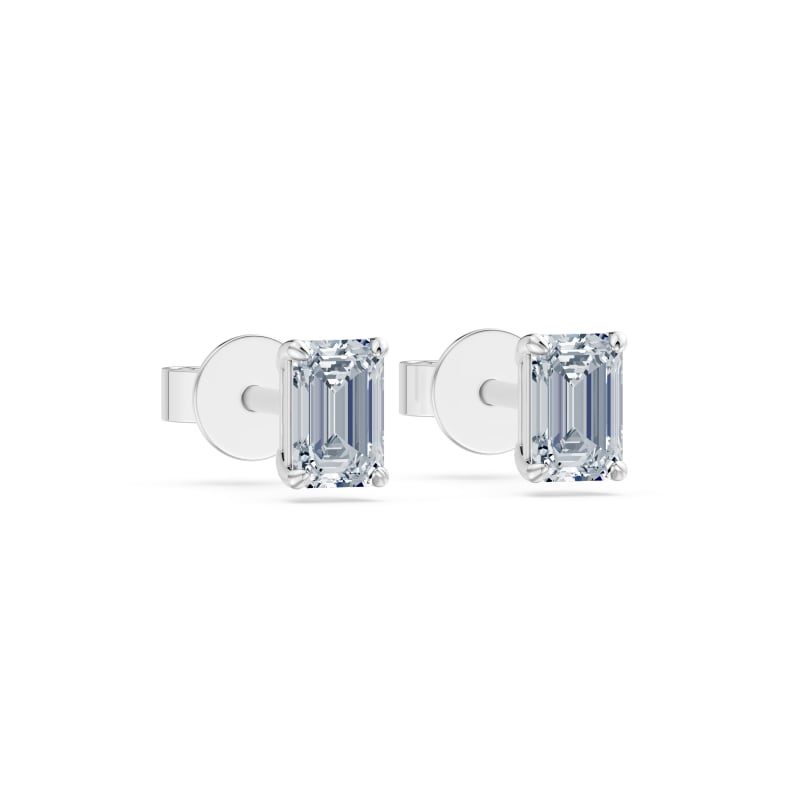 Emerald Stud Earrings