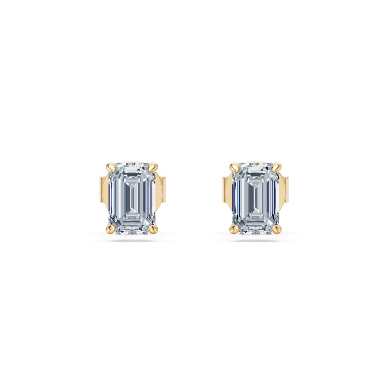 Emerald Stud Earrings