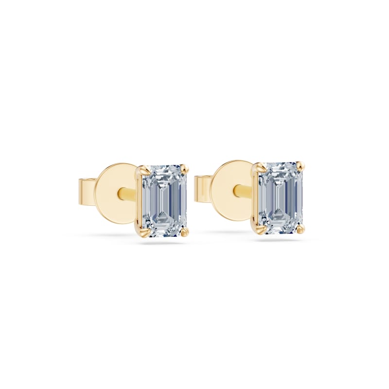 Emerald Stud Earrings