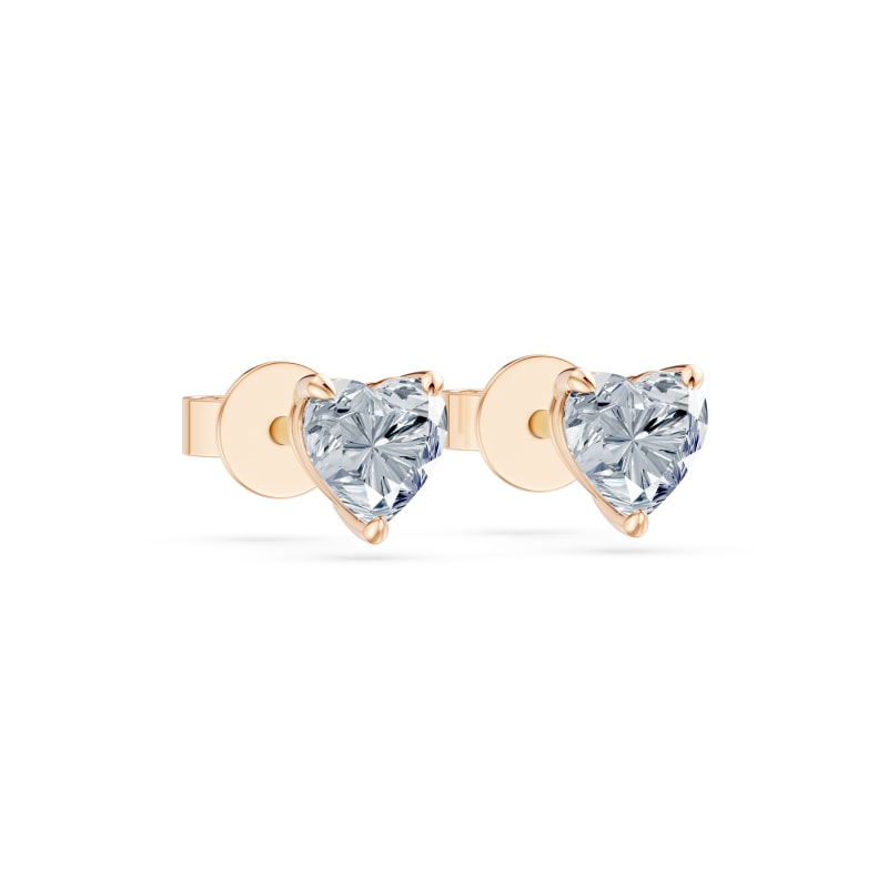 Heart Stud Earrings