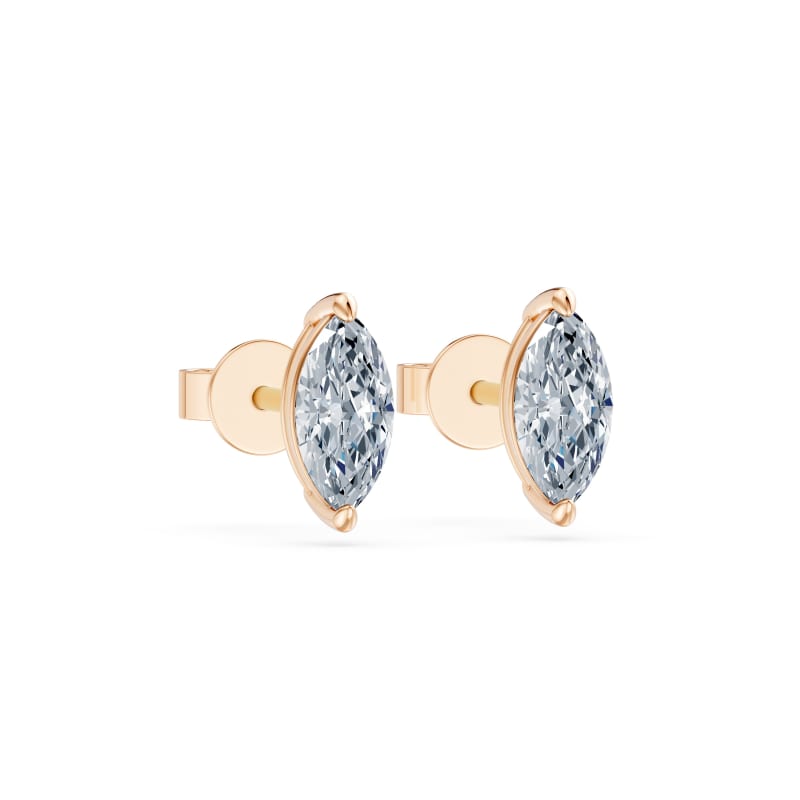 Marquise Stud Earrings