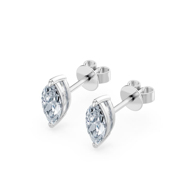 Marquise Stud Earrings