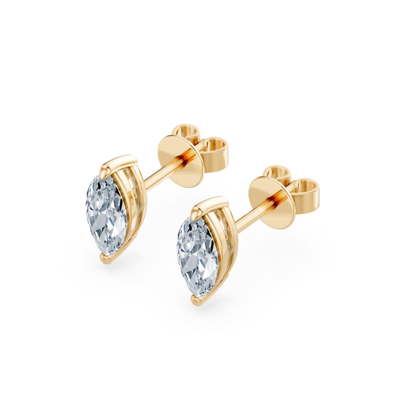 Marquise Stud Earrings