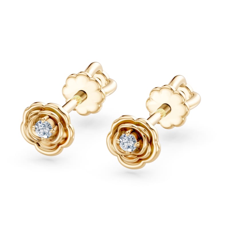 Rose Earrings