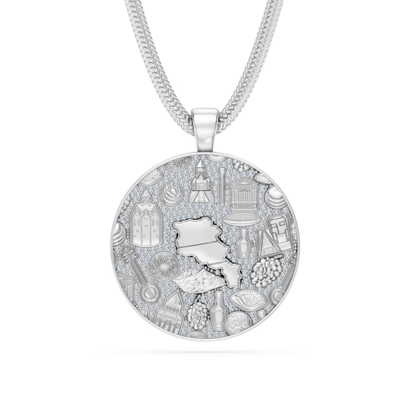 Pendentif Arménien avec Diamants