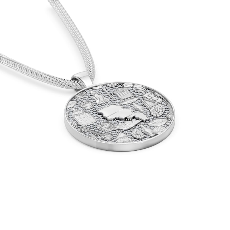 Pendentif Arménien avec Diamants