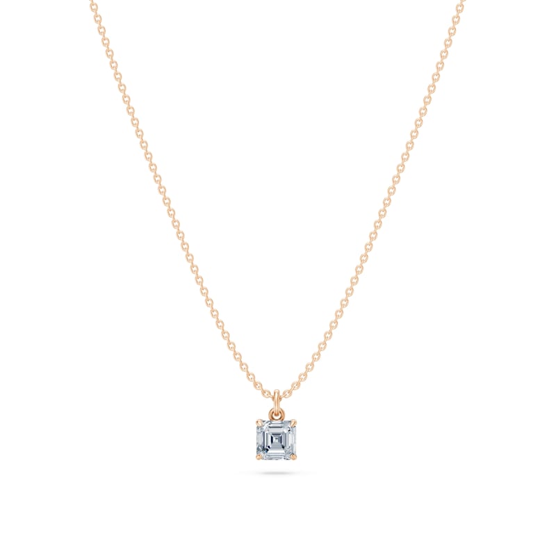 Asscher Eternal Tennis Necklace