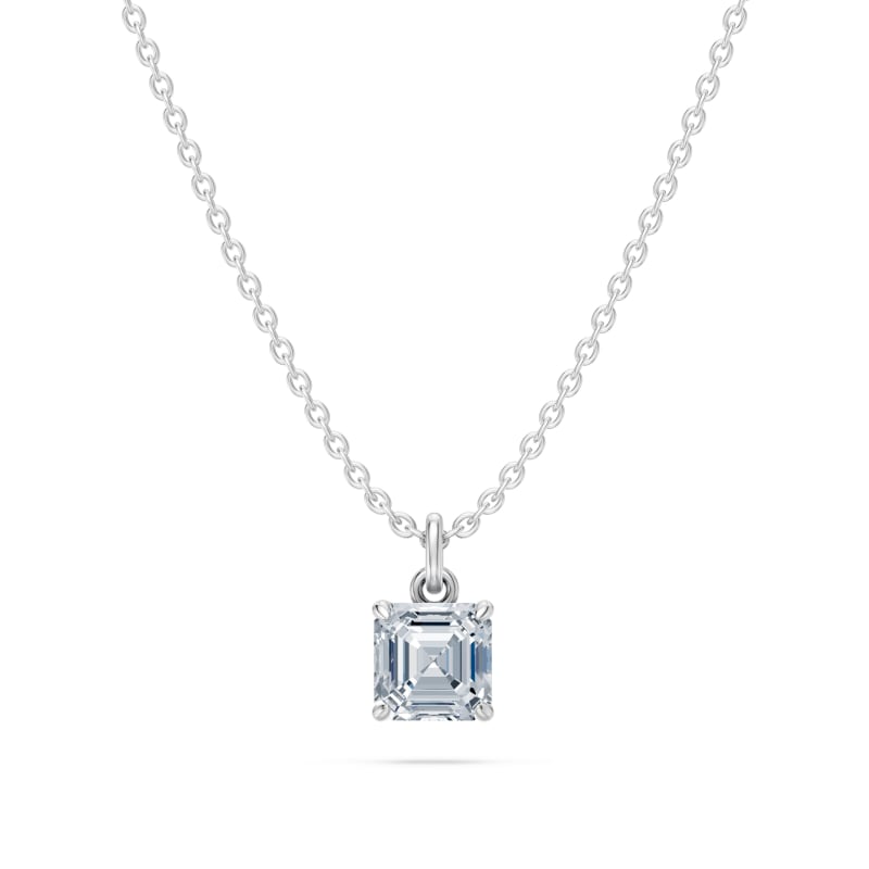Asscher Eternal Tennis Necklace