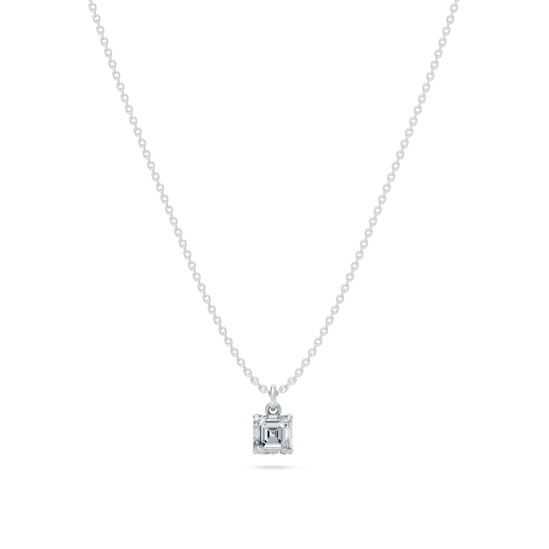 Asscher Eternal Tennis Necklace