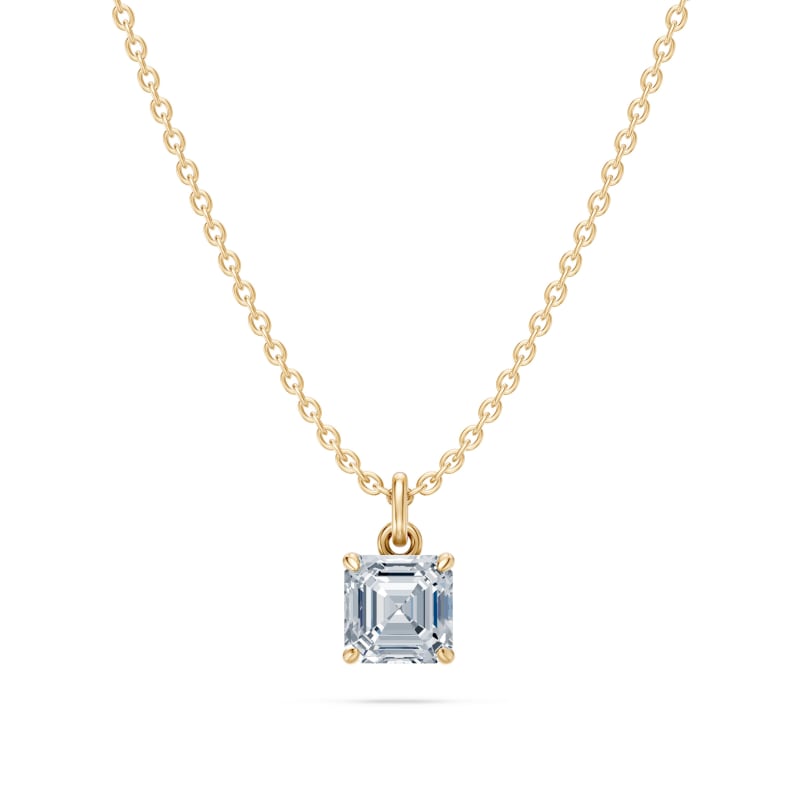 Asscher Eternal Tennis Necklace
