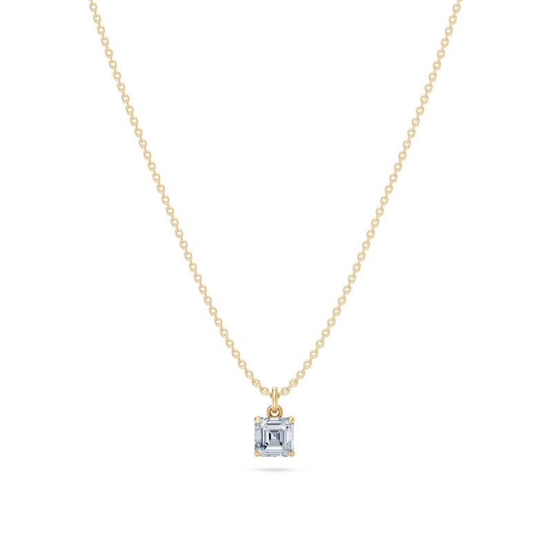 Asscher Eternal Tennis Necklace