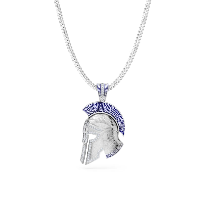 Greek Warrior Pendant