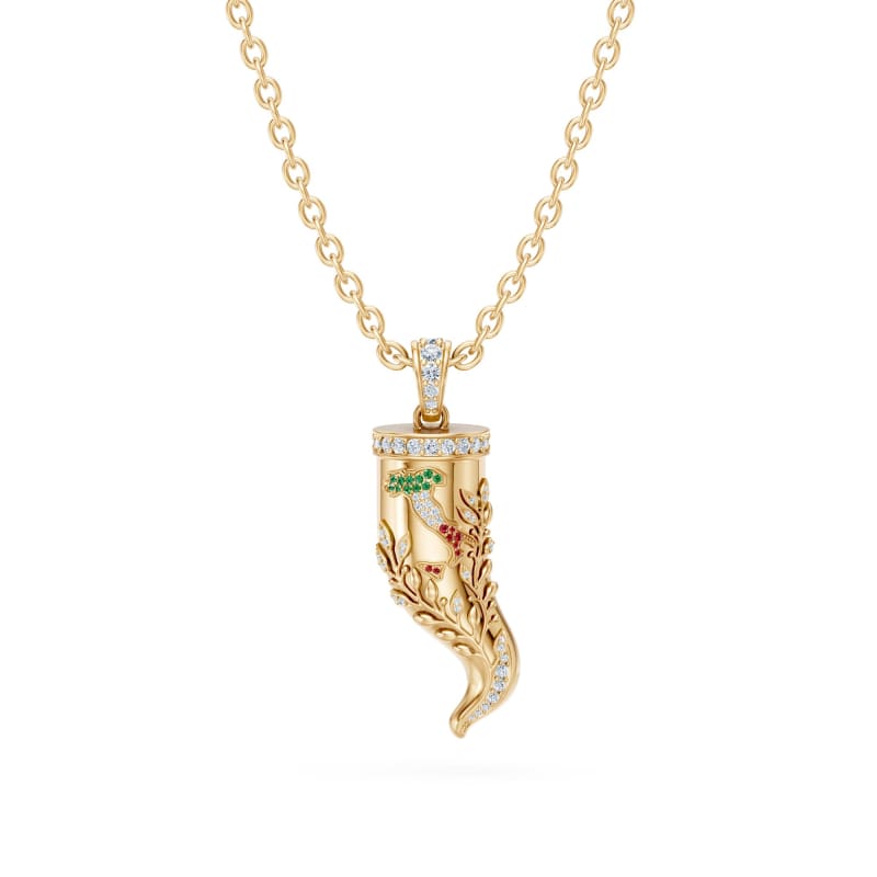 Pendentif Corne Italienne