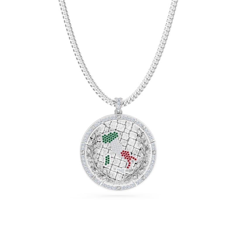 Italian Shield Pendant