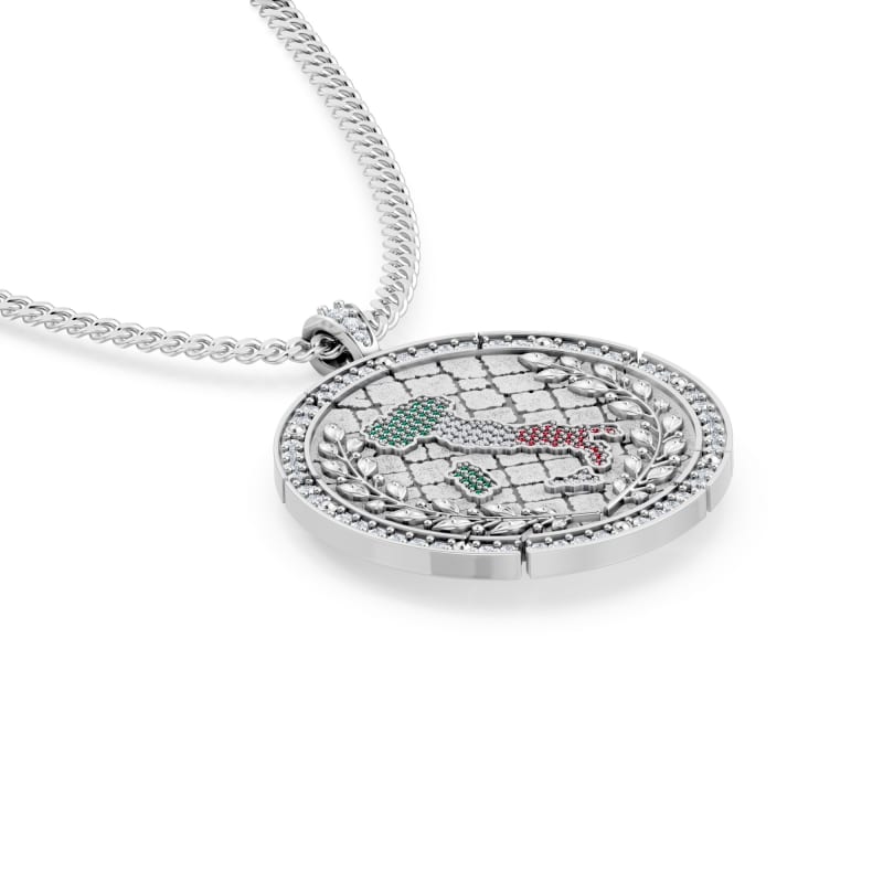 Italian Shield Pendant