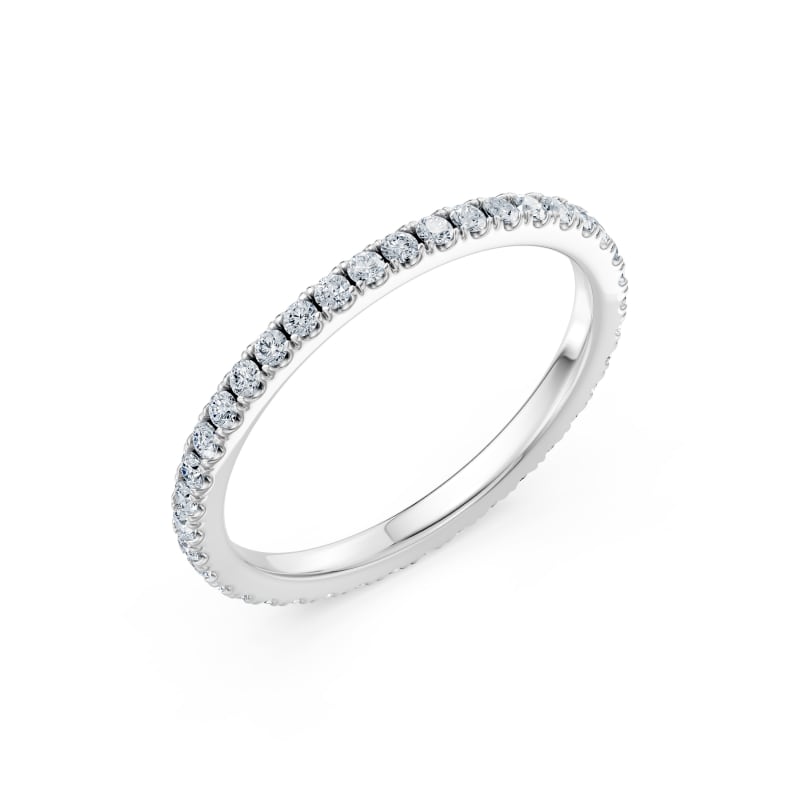 Micro Round Eternity Ring