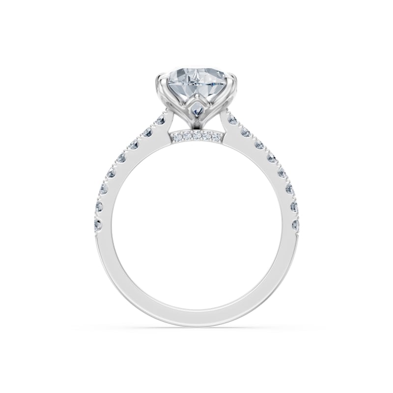 Pear Shape Engagement Ring