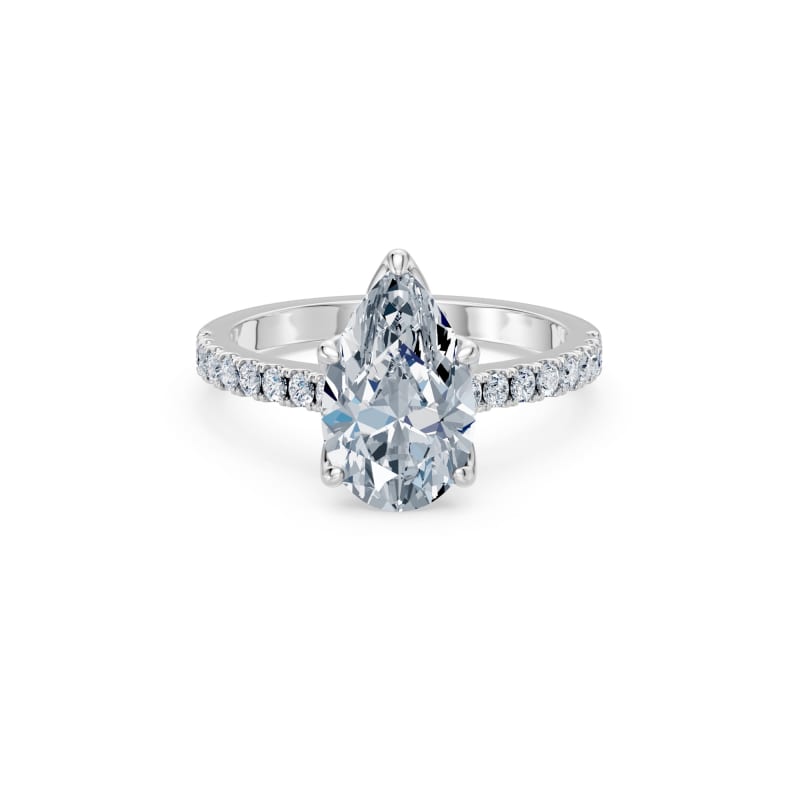 Pear Shape Engagement Ring