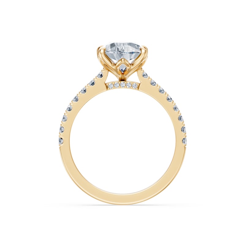Pear Shape Engagement Ring