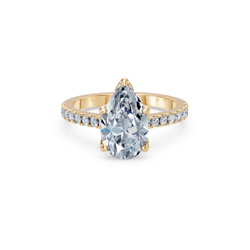 Pear Shape Engagement Ring