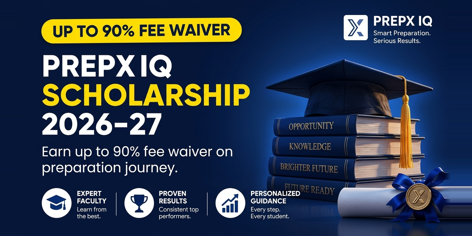 PrepXIQ Scholarship 2026-27