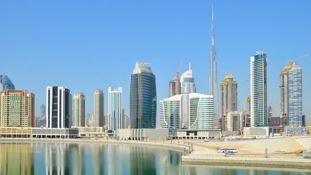 Les gratte-ciel de Dubaï et la Burj Khalifa