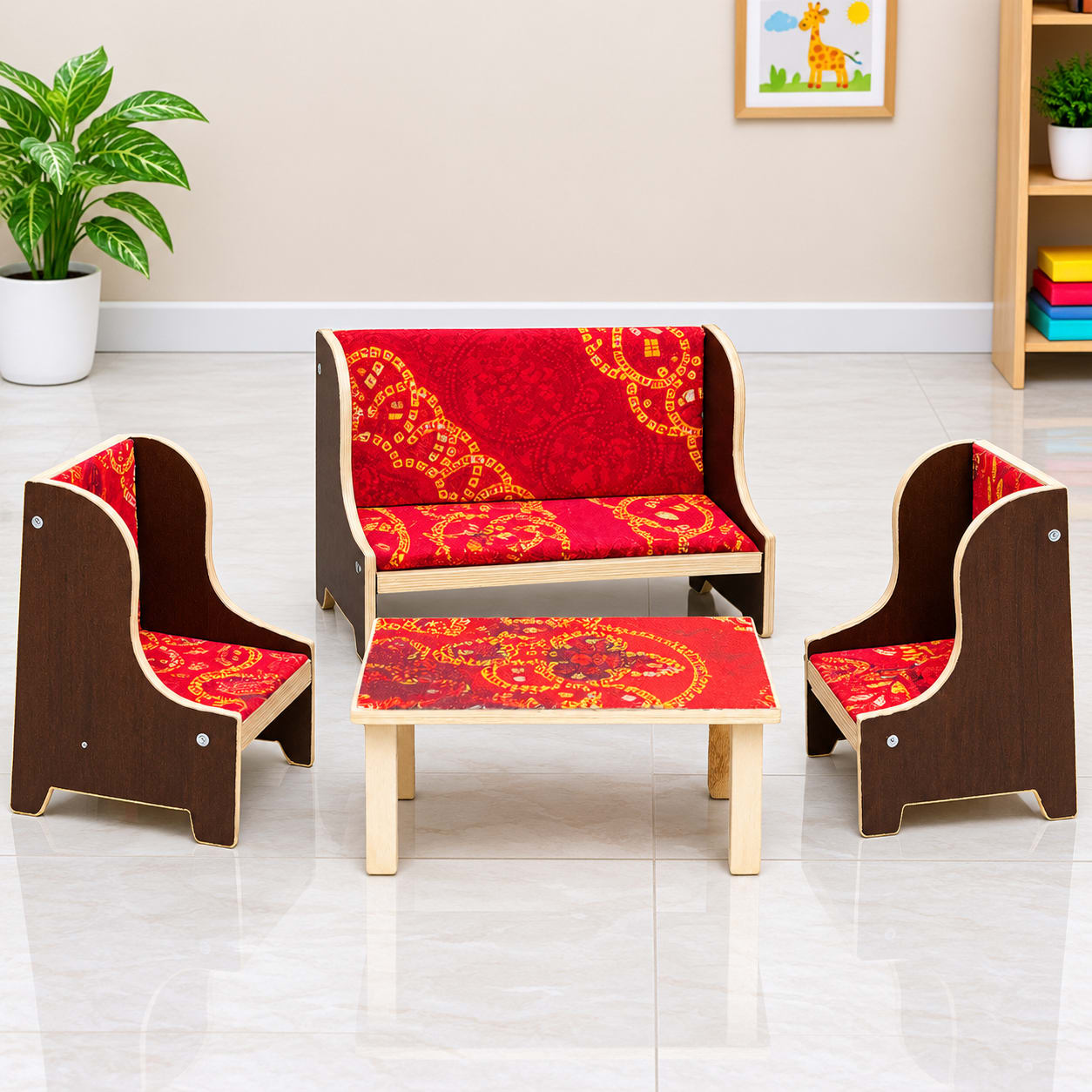 Kids Mini Decor Board Toy Sofa Set