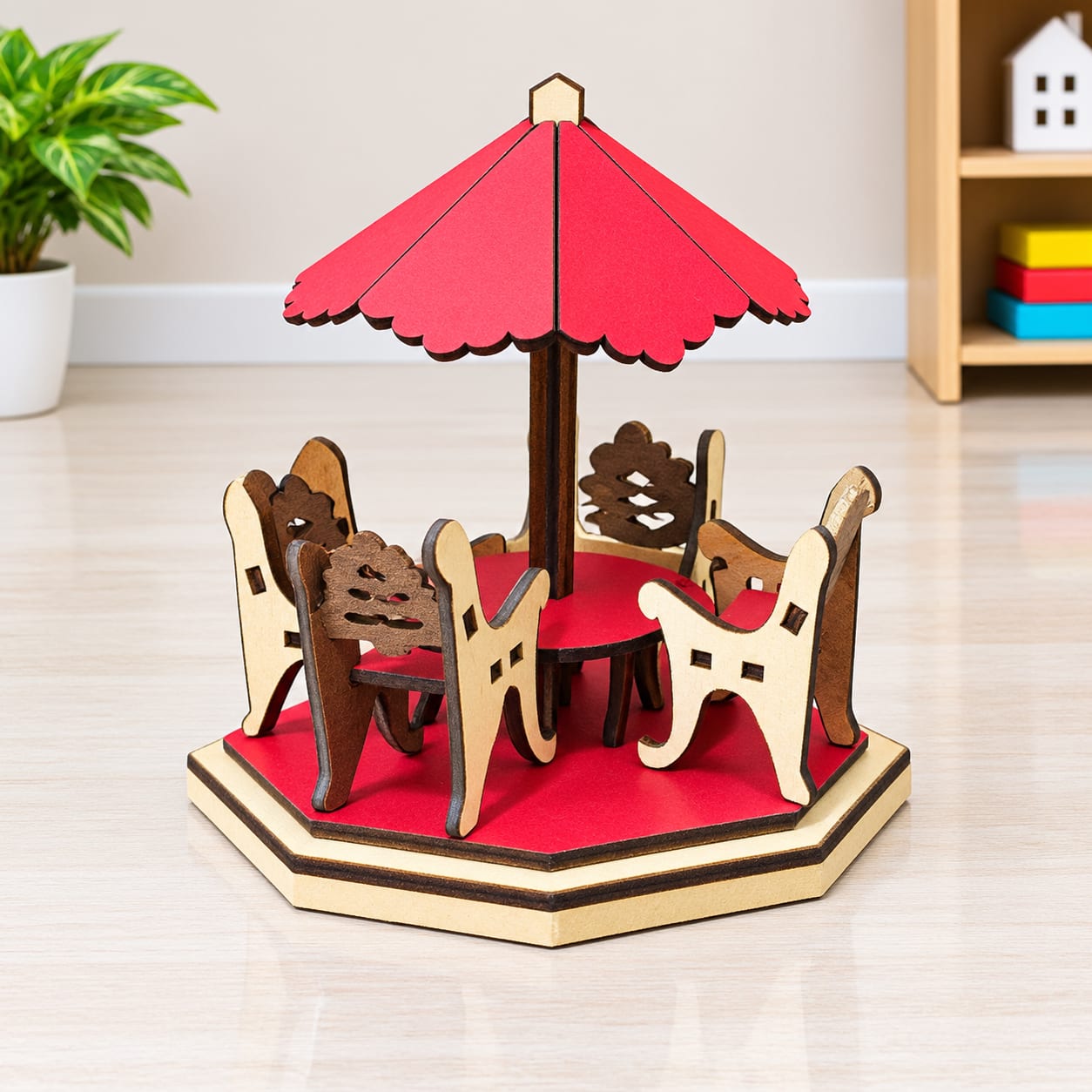 Kids Mini Decor Board Toy Garden Set
