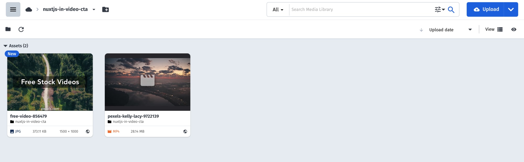 Folder screenshot