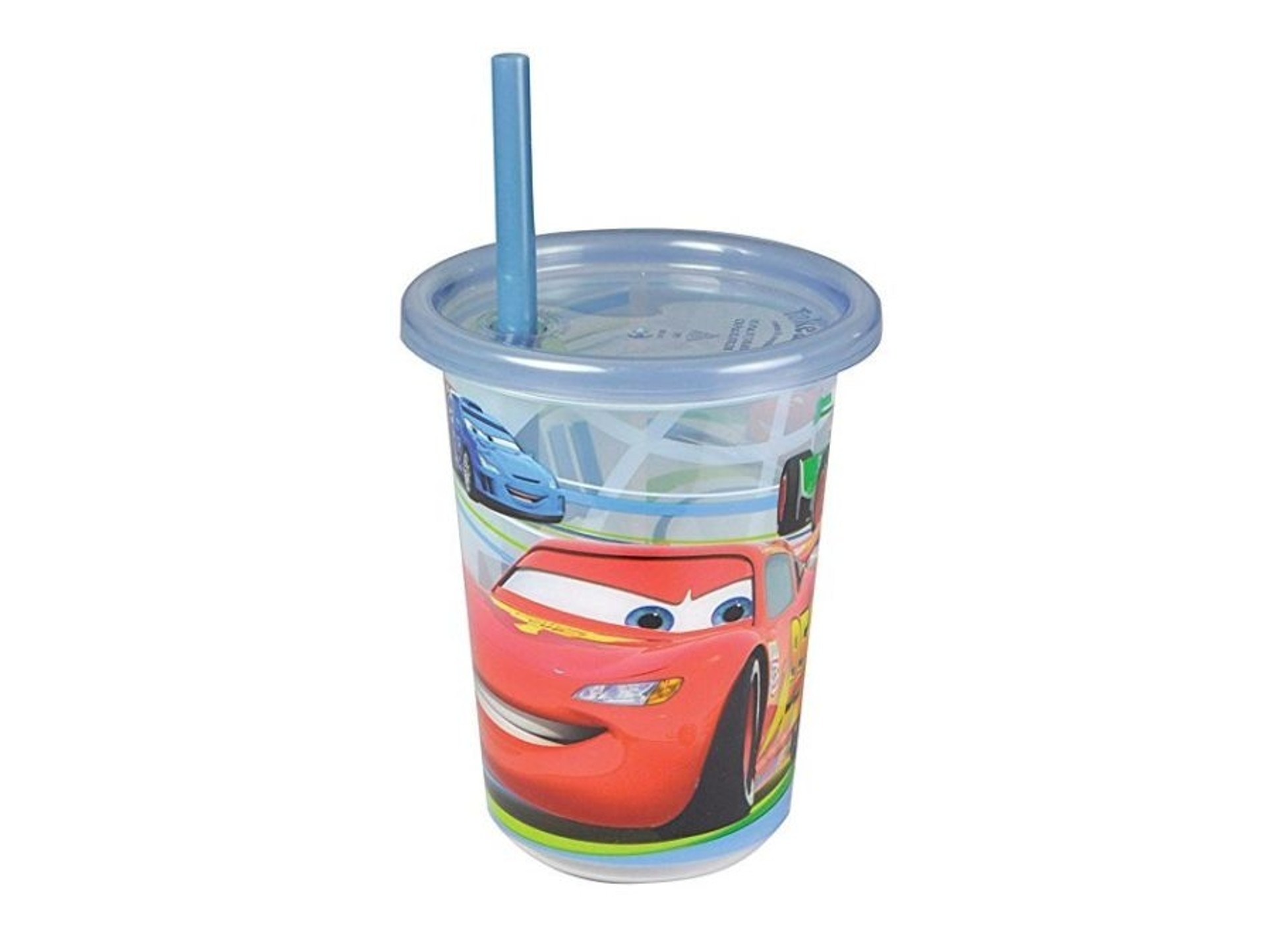 First Years Take & Toss Straw Cups, Disney Pixar Cars 2, 10 oz, 18M+ - 3 cups