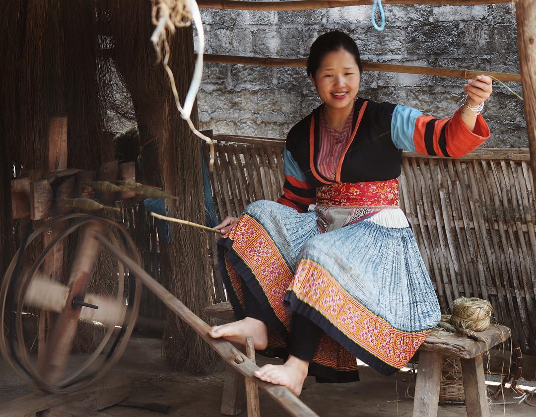 Farmer in Lung Tam Village