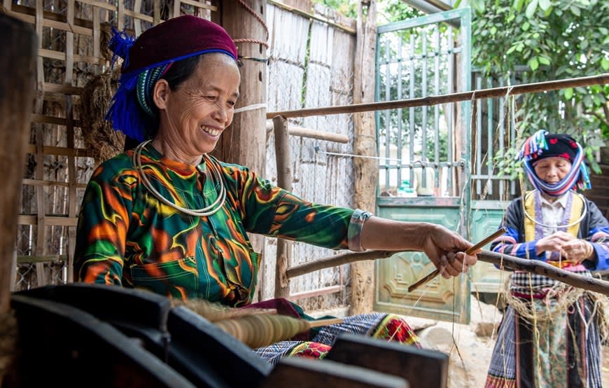 Farmer in Lung Tam Village