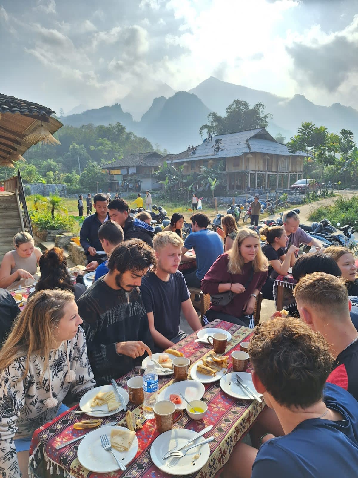 Breakfast Ha Giang Cheers Tour