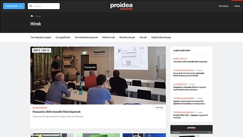 Cover image of the Proidea Newsletter project.