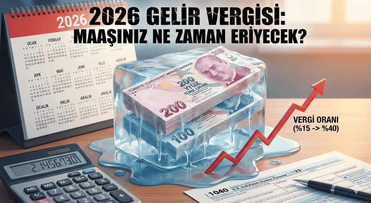 2026 Gelir Vergisi Dilimleri ve Maaşlara Etkisi