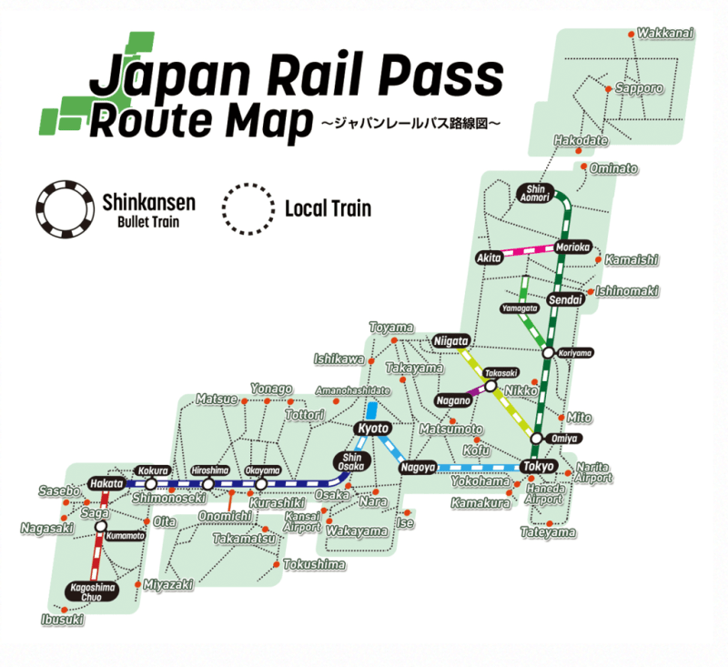 JR Pass Route Map Qfzwea 