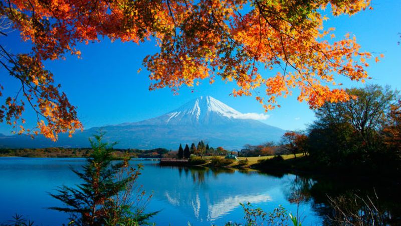 View point of Sakasa Fuji 