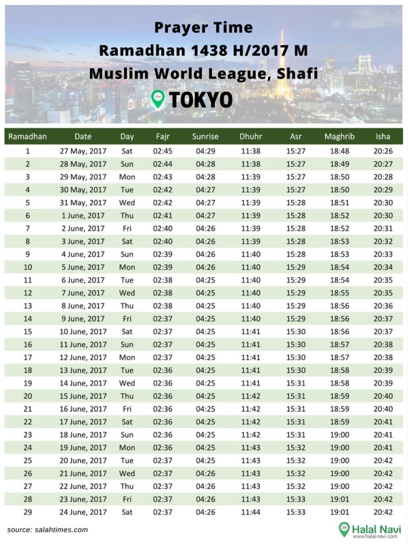 prayer times in kl