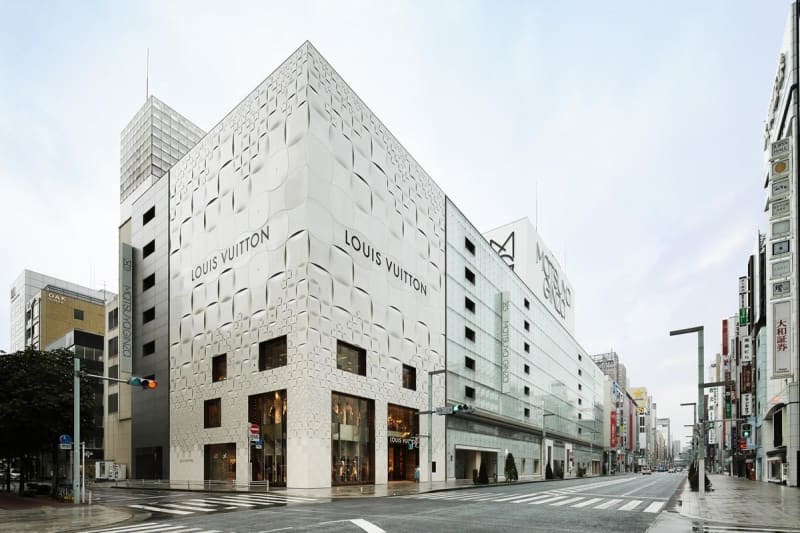 Louis Vuitton Tokyo Matsuya Ginza Store in Chuo-Ku, Japan