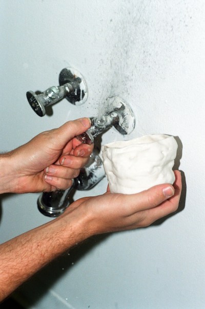 Christian Michael Filardo. Half-Wet growth porcelain cup 1 design