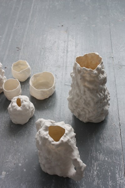 half-wet growth porcelain