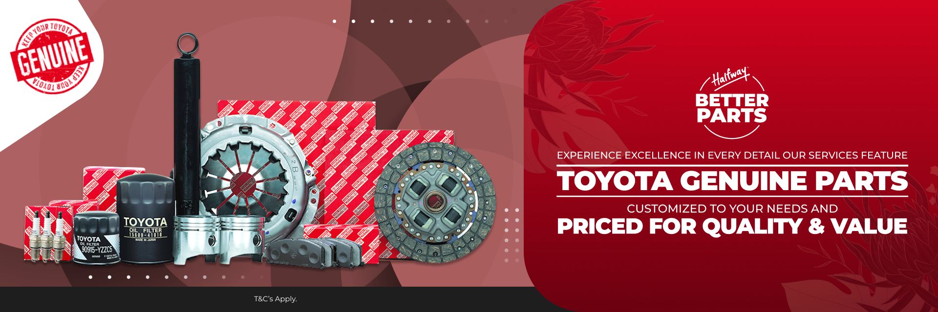 Top banner desktop