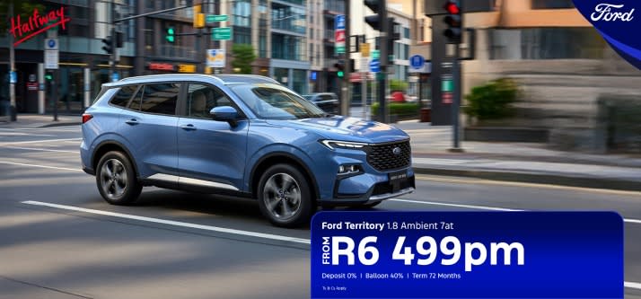 NEW FORD TERRITORY PROMOTION | HALFWAY FORD KUILS RIVER