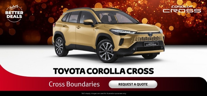 COROLLA CROSS: ADVENTURE AWAITS